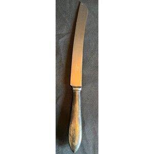 VTG Rainard Sheffield England Stainless Steel 12” Rare Grey Pearl Handle Knife